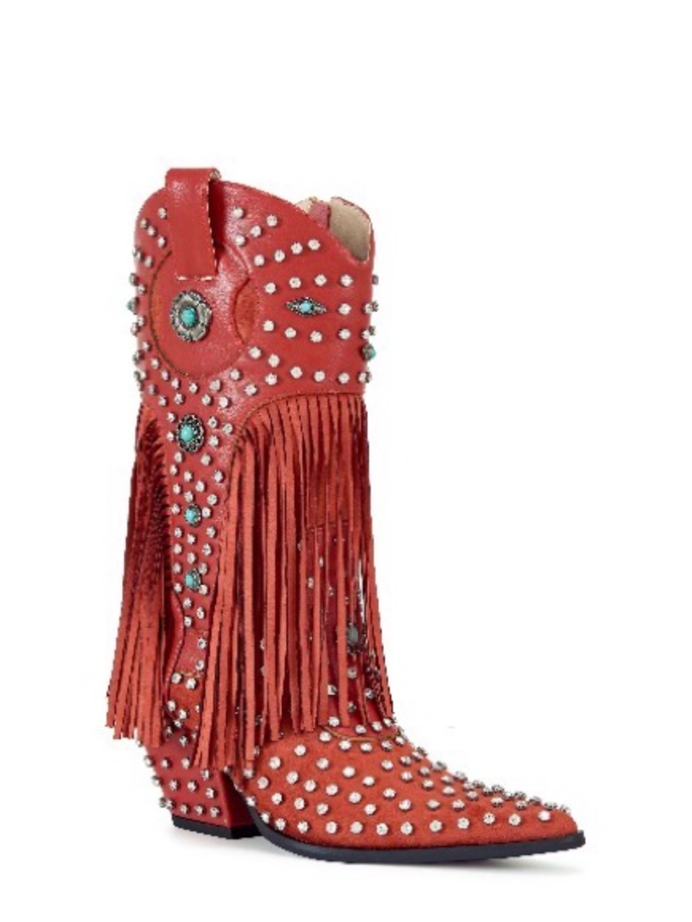 AZALEA WANG
Greyson Fringe & Stud
Cowboy Boot (Women) size 9 new.